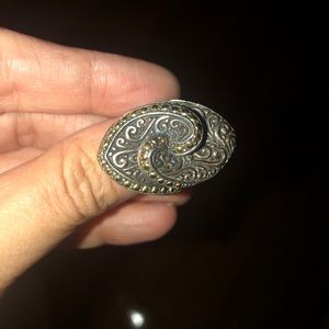 Samuel B. Sterling and Gold ring size 7